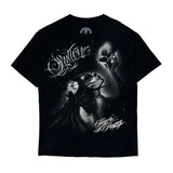 Made In USA Sullen Art Graphic T-Shirt - Large Black Cotton