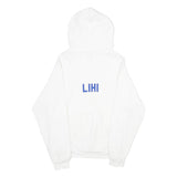 RUSSELL ATHLETIC Mens White Rose Hill Royals Pullover Hoodie S Printed Cotton