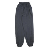 Girls Lined Relaxed Fit Navy Blue Polyester Blend Zip Trousers W24 L30