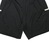 ADIDAS Mens Black Polyester Blend Sports Casual Shorts M W28 Athletic 67 Print