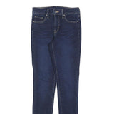 LEVI'S Womens Slim Blue Denim Skinny Jeans Cotton Blend Zip W26 L32