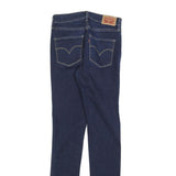 LEVI'S Womens Slim Blue Denim Skinny Jeans Cotton Blend Zip W26 L32