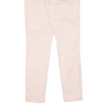 CALVIN KLEIN JEANS Womens Cotton Cream Slim Skinny Trousers W28 L27 Stylish