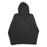 NEW ERA Mens Black Orange Baseball Pullover Hoodie L Cotton Blend Casual Wear