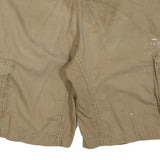 CARHARTT Mens Shorts Beige Cargo Relaxed Fit L W36 Workwear Cotton Blend