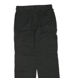DICKIES Mens Regular Black Cotton Blend Zip Trousers W30 L30 Workwear Pants