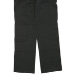 DICKIES Mens Regular Black Cotton Blend Zip Trousers W30 L30 Workwear Pants