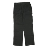 DICKIES Mens Regular Black Cotton Blend Zip Trousers W30 L30 Workwear Pants