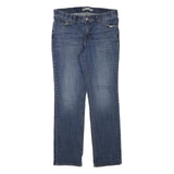 LEVI'S Womens Jeans Blue Regular Straight Denim Medium W32 L30 Classic Zip