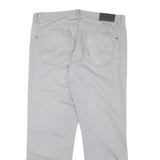 CALVIN KLEIN JEANS Mens Regular Fit Light Grey Denim Jeans W36 L29 Classic