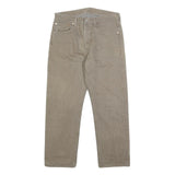 LEVI'S 501XX Mens Jeans Beige Regular Straight Denim Medium W34 L27 Classic
