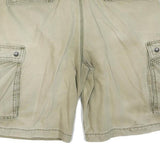 CARHARTT Mens Cargo Beige Shorts L W38 Relaxed Fit Cotton Blend Workwear