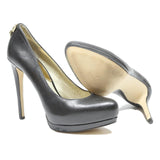 MICHAEL KORS Womens Classic Black Leather High Heel Pumps UK 7 Stylish