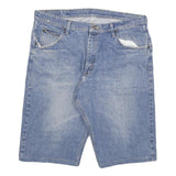 WRANGLER Mens Blue Denim Casual Shorts 2XL W36 Classic Fit Cotton Blend