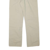 LEVI'S Mens Cotton Blend Beige Regular Fit Straight Leg Trousers W31 L30 Casual