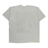 Single Stitch Green Bay Packers All American Wear Graphic T-Shirt - 2XL White Cotton