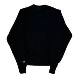 Reverse Weave Champion Sweatshirt - XS Black Cotton