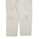 CARHARTT Mens Cotton Blend Relaxed Wide-Leg Trousers W38 L30 Workwear Cargo