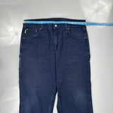 Carhartt Carpenter Pants - 36W 29L Blue Cotton