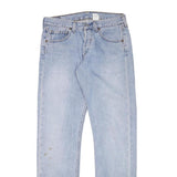 LEVI'S 502 Mens Jeans Blue Regular Straight Denim Light W28 L31 Classic Fit Zip