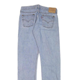 LEVI'S 502 Mens Jeans Blue Regular Straight Denim Light W28 L31 Classic Fit Zip