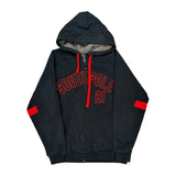 Southpole Spellout Hoodie - Medium Black Cotton