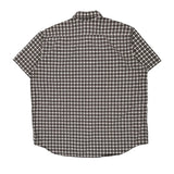 Carhartt Checked Short Sleeve Shirt - Medium Brown Cotton
