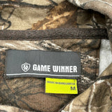 Age 8-10 Game Winner Camo Hoodie - Medium Camo Cotton Blend