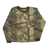 Unbranded Long Sleeve T-Shirt - Large Camo Cotton