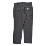 Carhartt Carpenter Pants - 34W 32L Gray Cotton