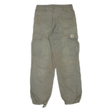 CARHARTT Mens Regular Fit Khaki Cargo Trousers W30 L30 Workwear Durable