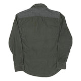 TOMMY HILFIGER Mens Green Shirt M Cotton Casual Long Sleeve Button Down