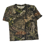 Mossy Oak Camo T-Shirt - Medium Camo Cotton