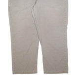 CARHARTT Mens Cotton Blend Beige Regular Straight Trousers W48 L32 Workwear