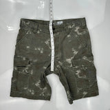 Carhartt Camo Cargo Shorts - 34W 11L Camo Cotton