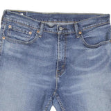 LEVI'S Womens Denim Blue Casual Shorts L W34 Classic Fit Cotton Blend