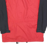 ESQUIRE Mens Red & Black Outdoor Active Zip Jacket M Polyester Blend Plain