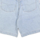 JEPS Mens Light Blue Denim Casual Shorts M W34 Cotton Blend Summer Wear