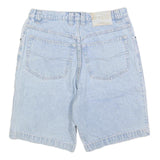 JEPS Mens Light Blue Denim Casual Shorts M W34 Cotton Blend Summer Wear