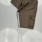 Lee Cargo Shorts - 32W 11L Brown Cotton