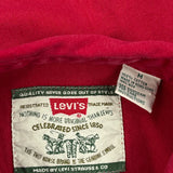Levis Shirt - Medium Red Cotton