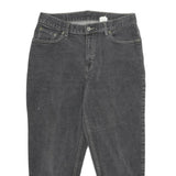 LEVI'S Womens Jeans Black Loose Tapered Denim Medium W30 L24 Classic Style
