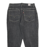 LEVI'S Womens Jeans Black Loose Tapered Denim Medium W30 L24 Classic Style