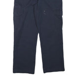 DICKIES Mens Cotton Blend Navy Regular Straight Trousers W32 L28 Workwear Cargo