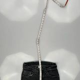 True Religion Contrast Stitch Jeans - 28W US 4 Gray Cotton