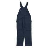 Relaxed Fit Carhartt Double Knee Overalls - Small Navy Cotton