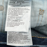 505 Levis Jeans - 33W 30L Blue Cotton