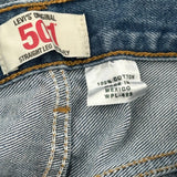Levis Jeans - 34W 30L Blue Cotton