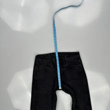 Levis Workwear Fit Jeans - 31W 30L Black Cotton