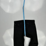 Levis 513 Jeans - 34W 30L Black Cotton